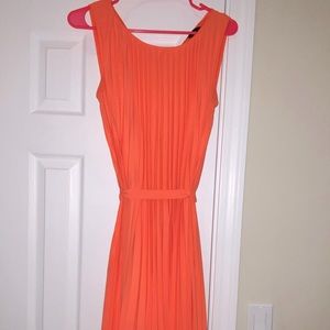 Coral Pink Banana Republic size M thigh length